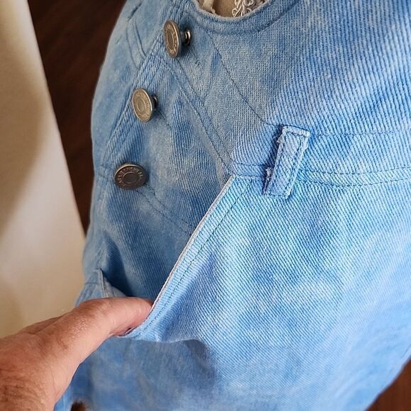 DAVI&DANI Boho Bib Overall Dress - Picture 5 of 11